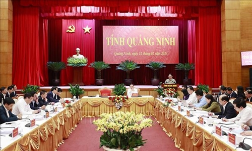 Thủ tướng Phạm Minh Chính: Cần tạo thương hiệu về một Quảng Ninh giàu có và sạch, đẹp